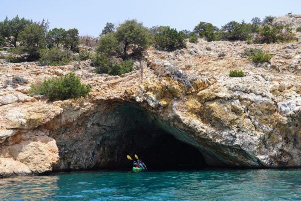 Naxos: Rina Cave Sea Kayak Tour With Snorkeling & Picnic - Meeting Point