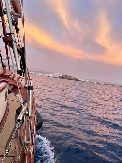 Naxos: Sunset Cruise With Wine and Snacks - Scenic Highlights