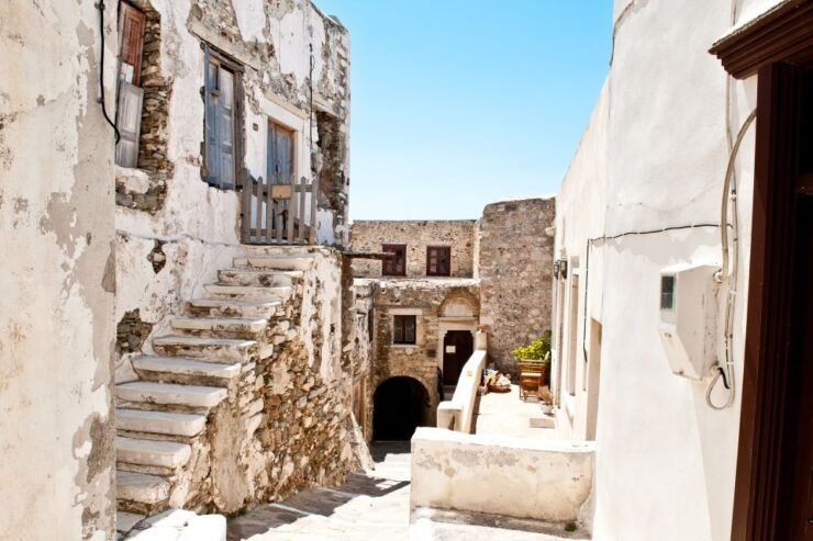 Naxos Town: Sunset Mythology Tour With Wine - Tour Details
