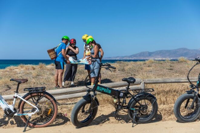 Naxos: West Coastline E-Bike Tour With Sunset Option - The Sum Up