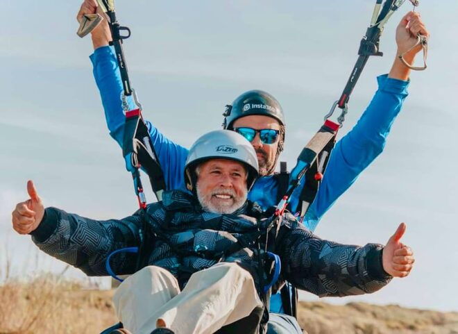 Nazare: Paragliding Tandem Flight - Flight Highlights