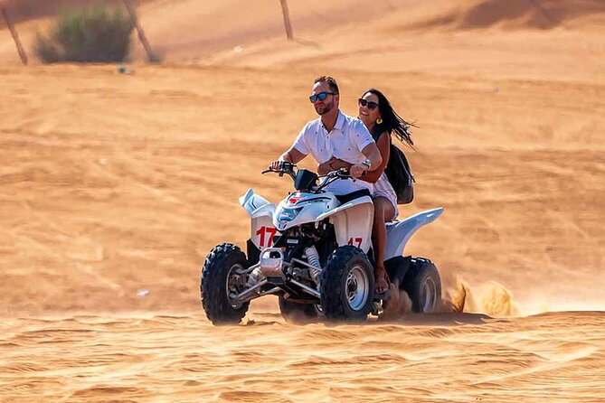 Nazwa Morning Desert Safari Dubai - Quad Bike and Camel Ride Experience