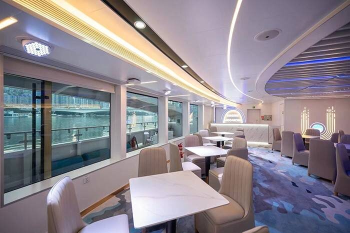 Near Canton Tower & Haixinsha: Guangzhou Pearl River Night Cruise (Dashatou Pier) - Boarding, Seats and Small Comforts