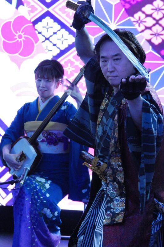 NEON MATSURI LIVE in Dotonbori, Osaka - Japanese performance under Dotonbori lights