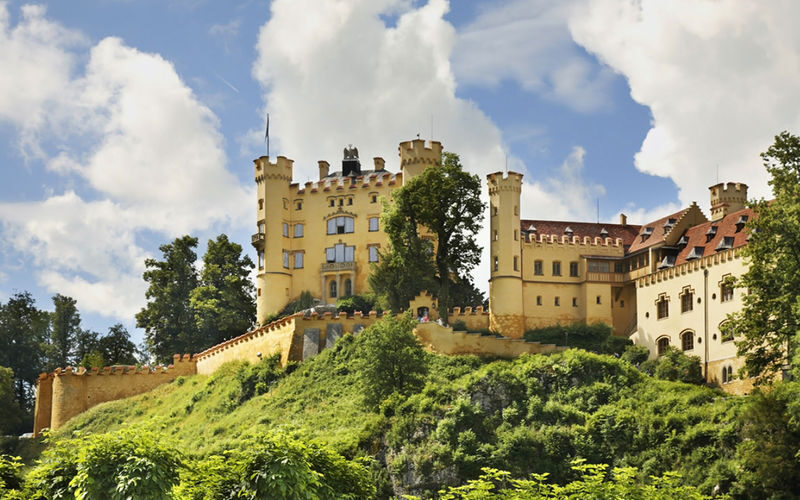 Neuschwanstein & Hohenschwangau Castle Full-Day Bus Tour from Munich - Hohenschwangau adds a second royal story