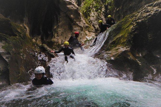 Nevidio Canyoning - Location and Duration
