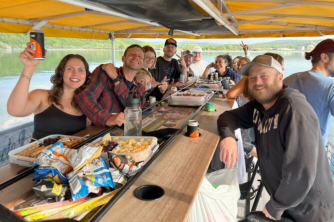 NEW 80 Minute Cycle Boat Tour of Seneca Lake in Watkins Glen - The Sum Up