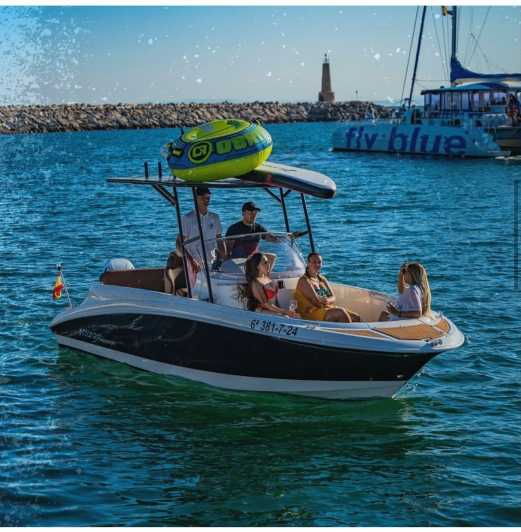 New Boat Trip in Puerto Banús With Friends, Family. Dolphins - Activities and Highlights