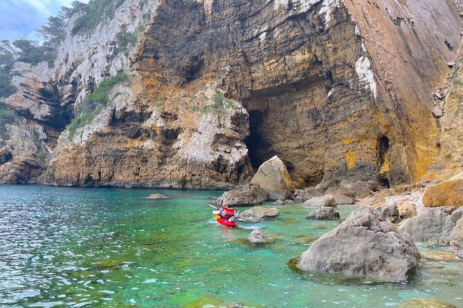 *NEW* Cave & Snorkel Kayak Excursion Cala Portixol - What to Expect
