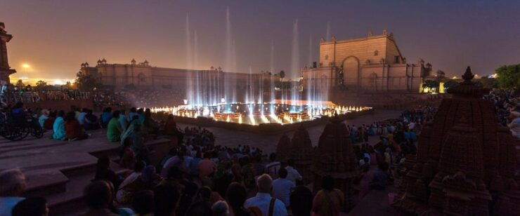New Delhi: Akshardham Exhibition, Light & Water Show Tour - Booking Details