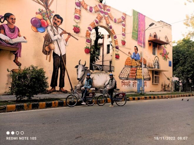 New Delhi: Lodhi Art District Cycling Tour With Breakfast - Tour Highlights