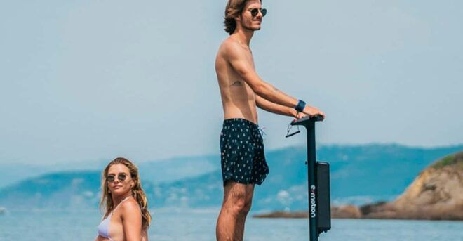 NEW ELECTRIC PADDLE SURF IN SANTA PONSA - Equipment and Skills