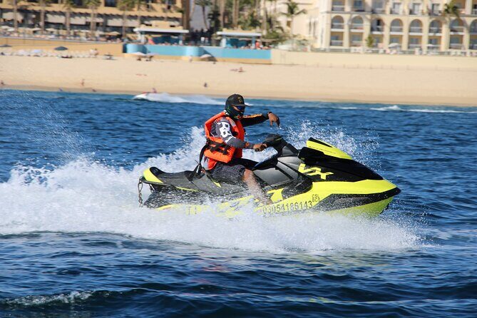New Jetski Adventure in Cabo San Lucas Bay with Hotel Pickup 1hr - Good To Know  