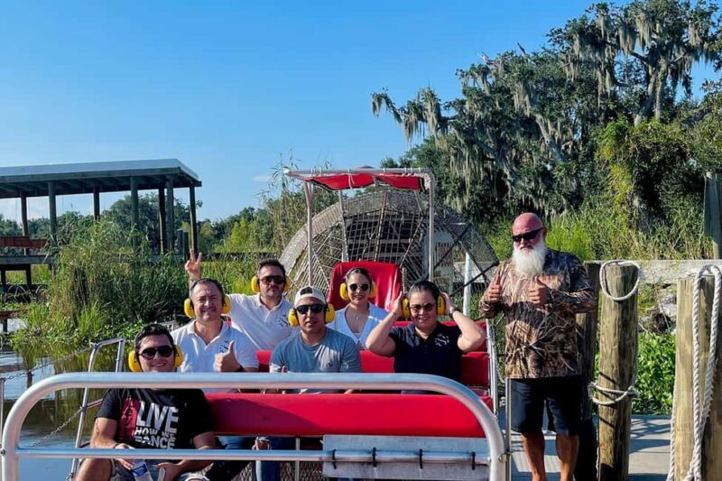 New Orleans: Airboat Swamp Adventure with Transportation - The Speed and Comfort of the Airboat