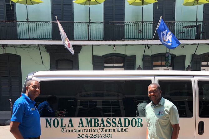 New Orleans Airport Transfers for up to 15 Passengers - Drivers Exceptional Service and Loyalty