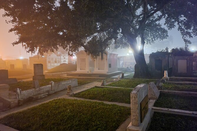 New Orleans Cemetery Bus Tour After Dark - Tour Experience