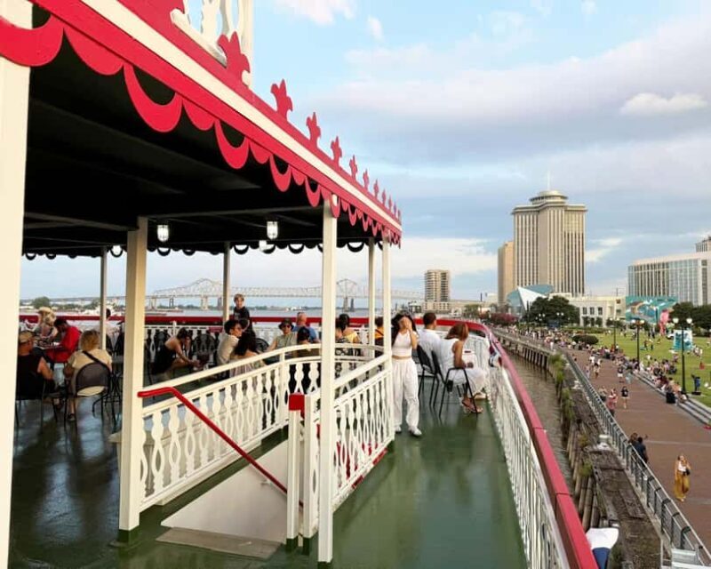 New Orleans: Evening Steamboat Jazz Cruise + Optional Dinner - Dining and Drinks