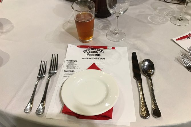 New Orleans Hands-On Cooking Class & Meal - Additional Info