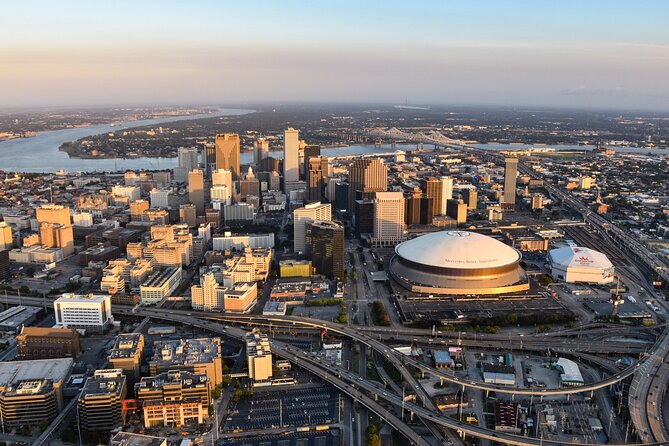 New Orleans Helicopter City Tour - Meeting and Pickup Details