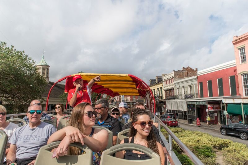 New Orleans Hop-On Hop-Off Bus by City Sightseeing - Tremé, Esplanade, and Basin St. Station