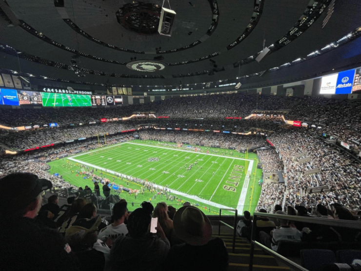 New Orleans: New Orleans Saints Football Game Ticket - Game Experience
