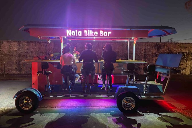 New Orleans Party Bike Bar Tour: Murals, History and Bar Hop - Bike Bar Activity in New Orleans