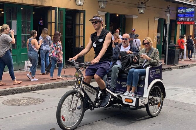 New Orleans Pedicab French Quarter Tour - Whats Included and Meeting/Pickup Details