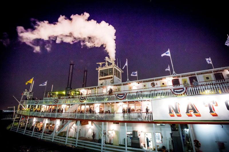 New Orleans Steamboat Natchez Evening Jazz Cruise - A two-hour cruise inside a three-hour evening