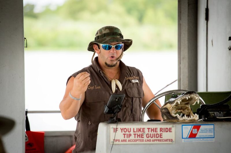 New Orleans Swamp and Bayou Sightseeing Boat Tour - A custom pontoon through Louisiana’s wetlands