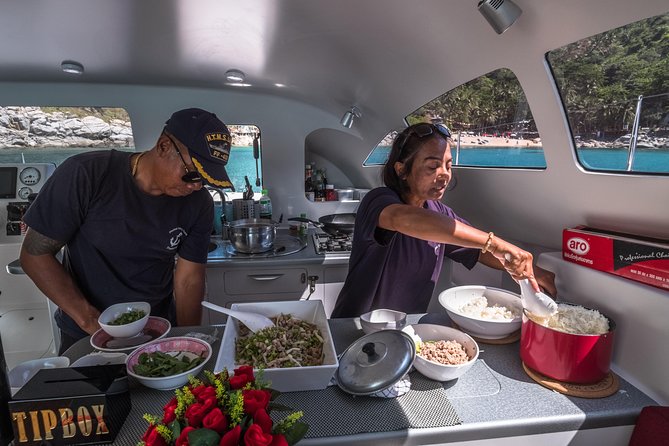New Power Catamaran for Phang Nga and Phi Phi Island Excursions - Start and End Time