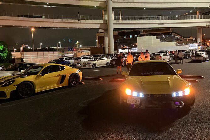 New! Tokyo Night Drive in Porsche 911  Daikoku PA & Bay Views - What’s Included and What’s Not