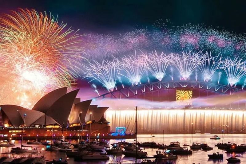 New Years Eve Fireworks Cruise on Ocean Flyer - The quick take