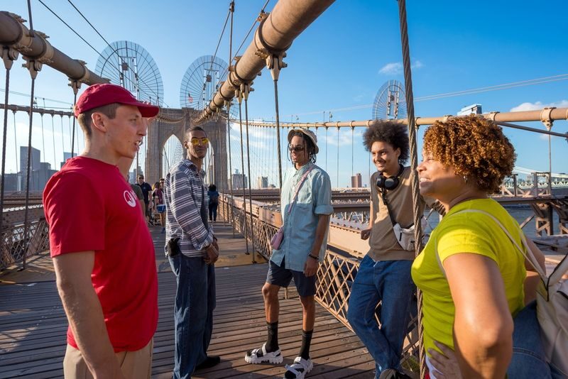New York Brooklyn Bridge and DUMBO Food Tour - Brooklyn Heights gives the tour its footing