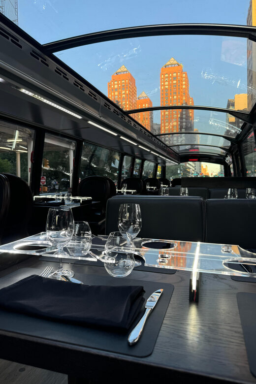 New York City: Bustronome Gourmet Dinner Tour - Price & Value