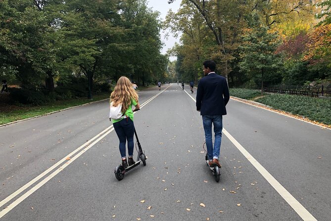 New York City: Central Park Private E-Scooter Rental - Additional Information and Policies