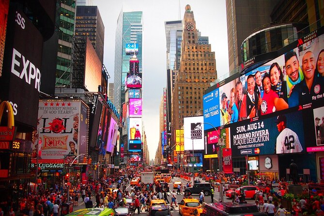New York City Hop-On-Hop-Off Bus Tour Plus Times Square Dinner - Redeeming Tickets and Stop Information