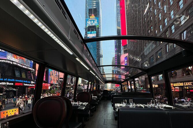 New York City Luxury 6-course Dinner Bus Tour - Introducing the New York City Luxury 6-course Dinner Bus Tour