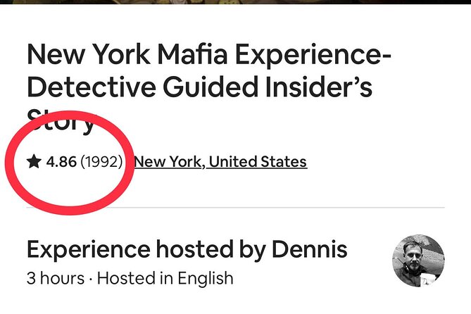 New York City Mafia Experience & Local Food: W/Former NYPD Guides - Tour Details