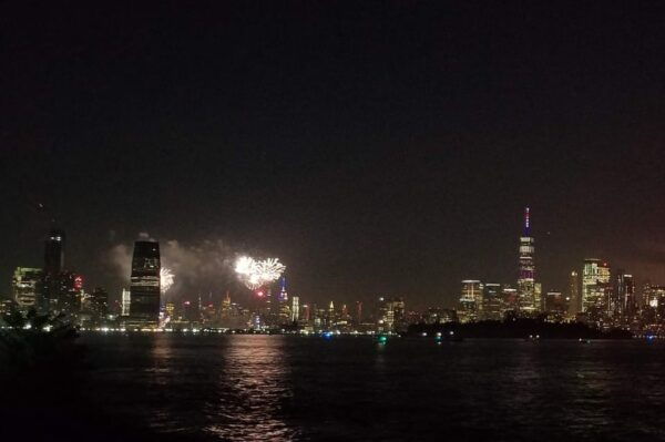 New York City Skyline & 4th of July Fireworks - Viewing Location and Views