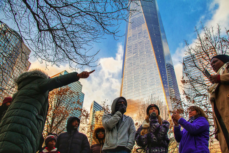 New York in One Day Guided Sightseeing Bus Tour - The 9/11 Memorial: a quieter stop