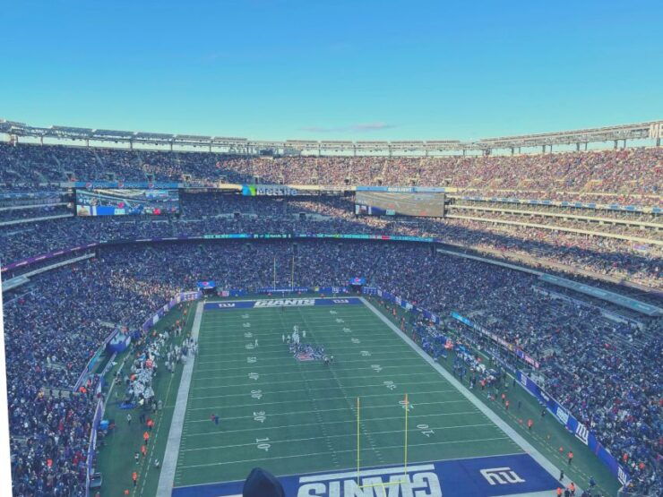 New York: New York Giants Football Game Ticket - Game Day Experience Highlights