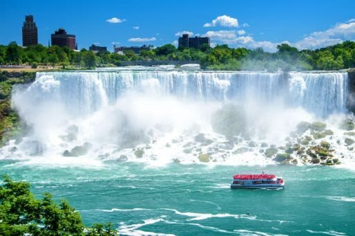 New York Niagara Falls Day and Night Combo Tour - Cave of the Winds and Goat Island viewpoints