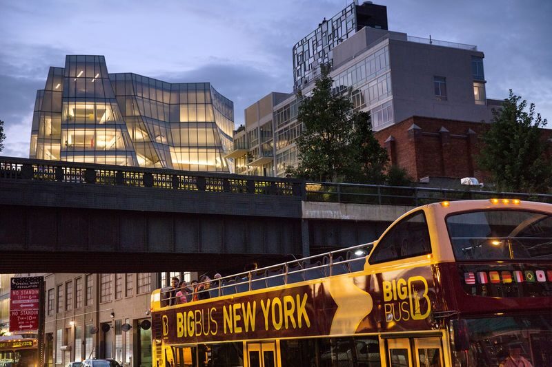 New York Open-Top Night Bus Tour - Manhattan Bridge views and Little Italy