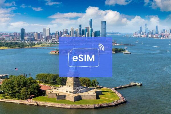 New York: Us/ North Americas Esim Roaming Mobile Data Plan - Data Usage Guide and Pricing Options