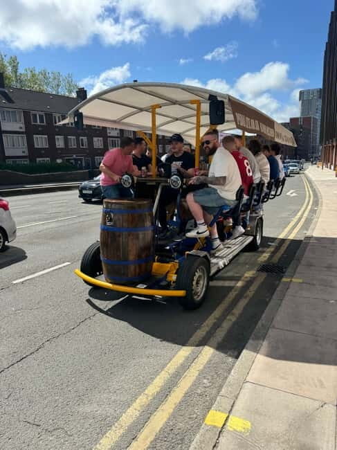 Newcastle: Beer Bike Tour with Music and Drinks Included - Introduction