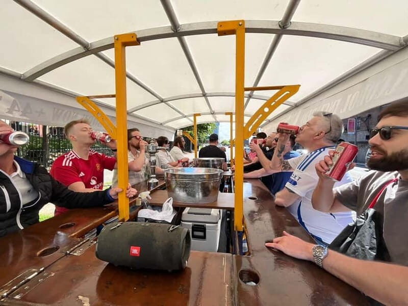 Newcastle: Beer Bike Tour with Music and Drinks Included - The Itinerary in Detail