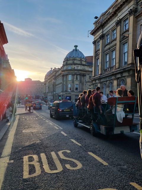 Newcastle: Private Unlimited Drinks Beer Bike Tour - Experience