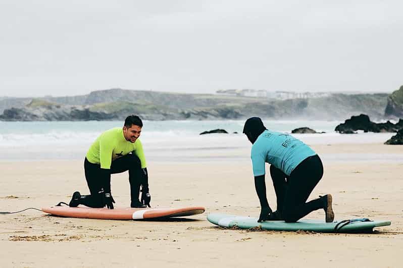 Newquay: 2hour Surf Experience - Private 1:1 or 2:1 lesson - The Sum Up