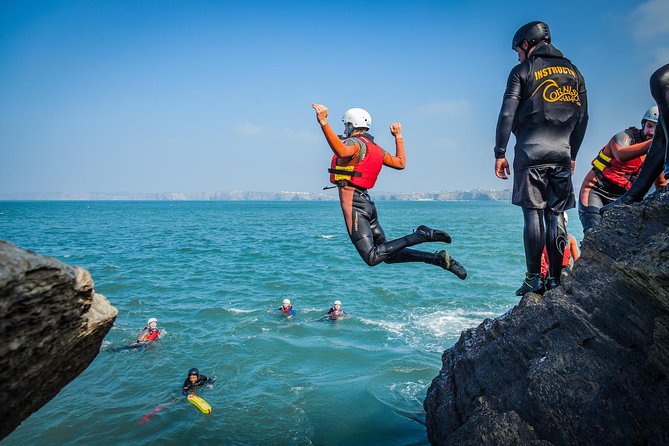 Newquay Coasteering Adventure by Cornish Wave - Meeting and Pickup