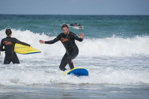 Newquay: Surf, Yoga & Woodland Wild Camp - Inclusive Safety Equipment and Food